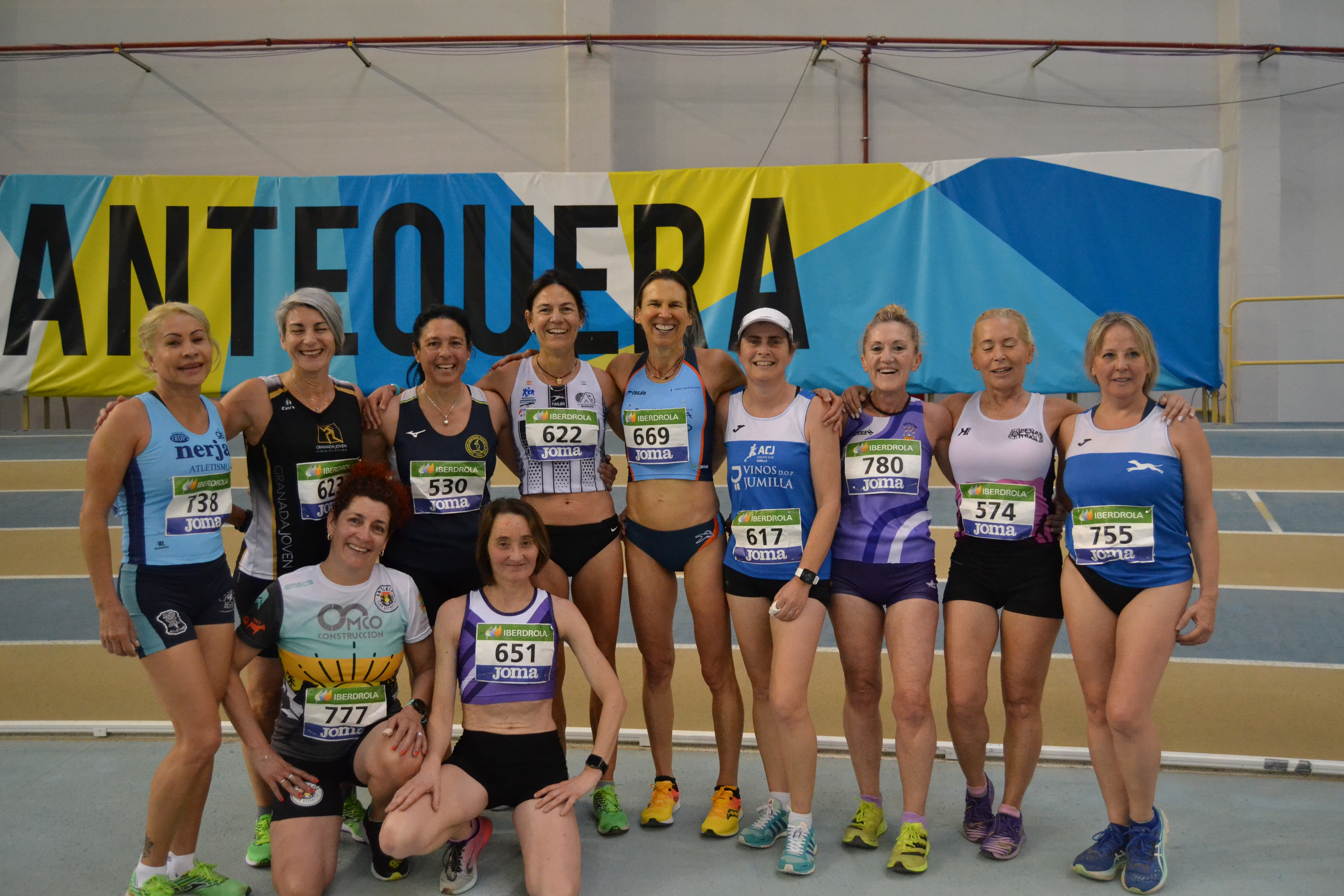 Campeonato de España de Marcha en pista cubierta Máster. Antequera