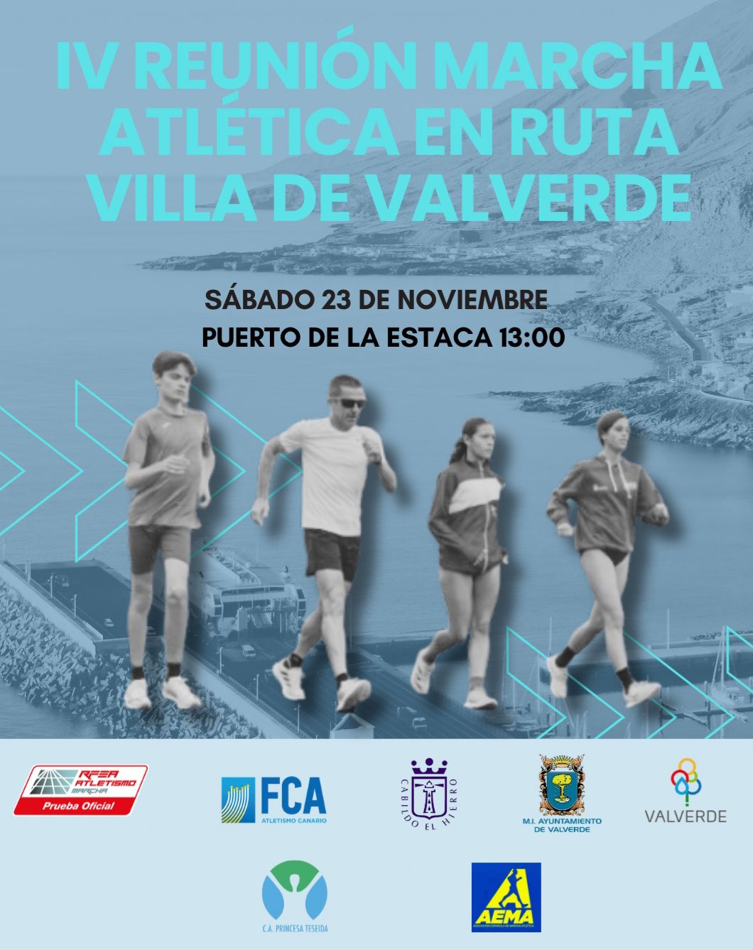 I Campeonato de Canarias de Marcha de Promoción Invierno. Trofeo de Marcha Villa de Valverde