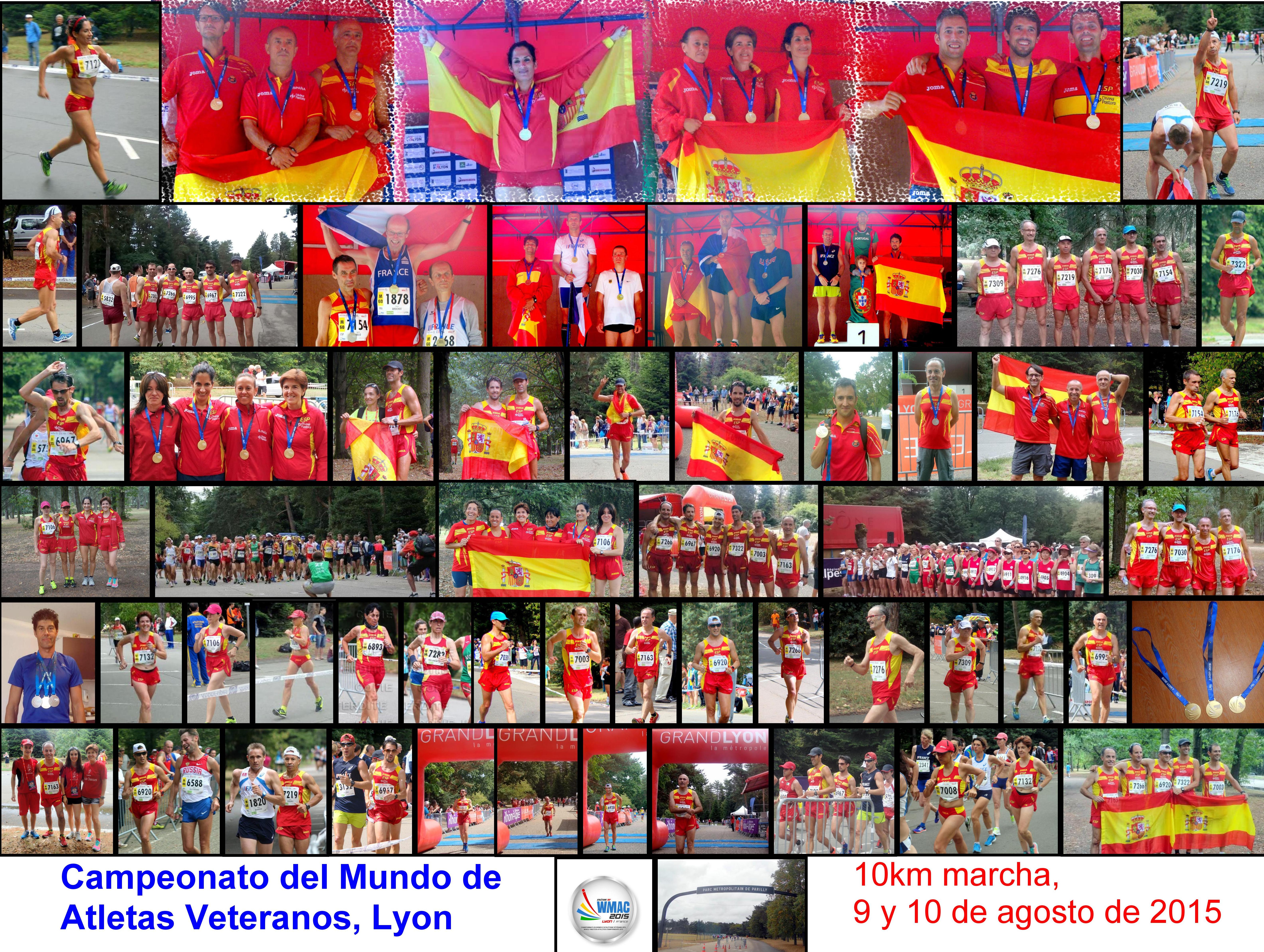 Dolores Marcos, Bicampeona Mundial, España 3 Oros y 1 Plata, Melo, Toro y Periáñez Platas y Domínguez Bronce 