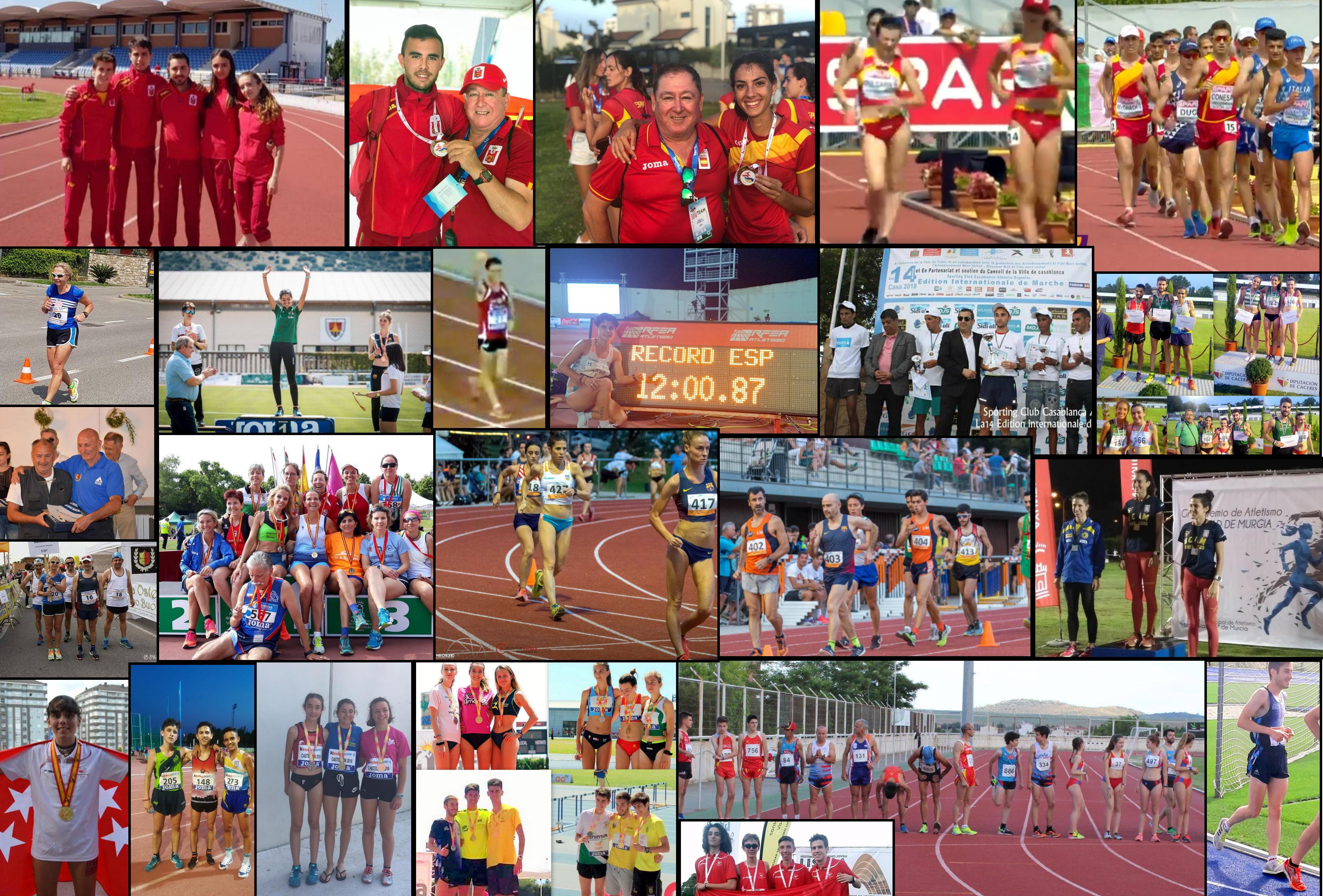 Últimos protagonistas y resultados de pruebas y campeonatos autonómicos, nacionales e internacionales