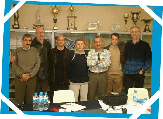 Miembros presentes en la reunión de la fundación de AEMA